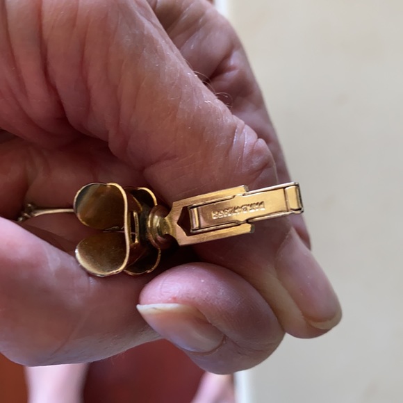 Vintage MCM Gold-Tone Cuff Links & Buttons PAT.2472958 - Picture 4 of 10